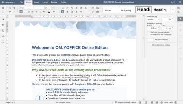 ONLYOFFICE Docs Enterprise Edition